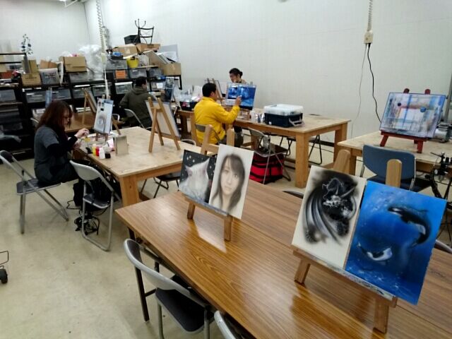 エアブラシ教室にペイペイ使えます♪(σ≧▽≦)σ