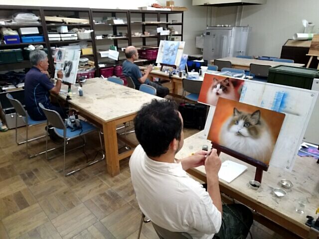 エアブラシ教室にペイペイ使えます♪(σ≧▽≦)σ