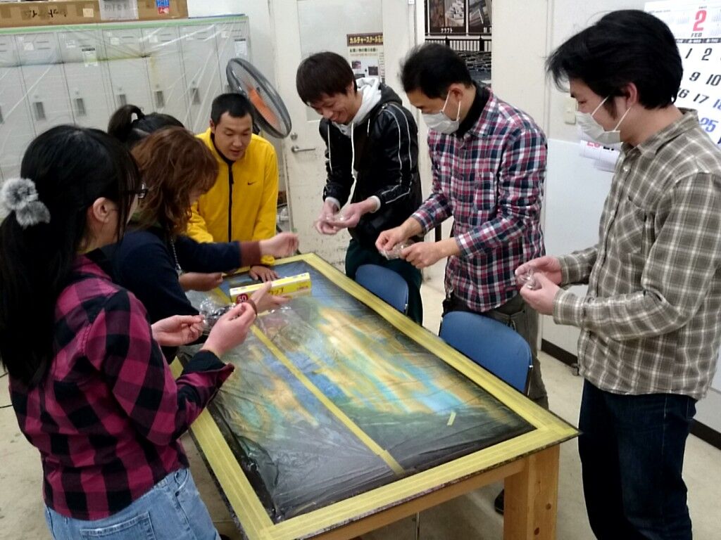 エアブラシ教室にペイペイ使えます♪(σ≧▽≦)σ