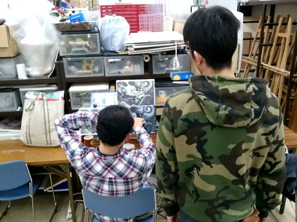 エアブラシ教室にペイペイ使えます♪(σ≧▽≦)σ